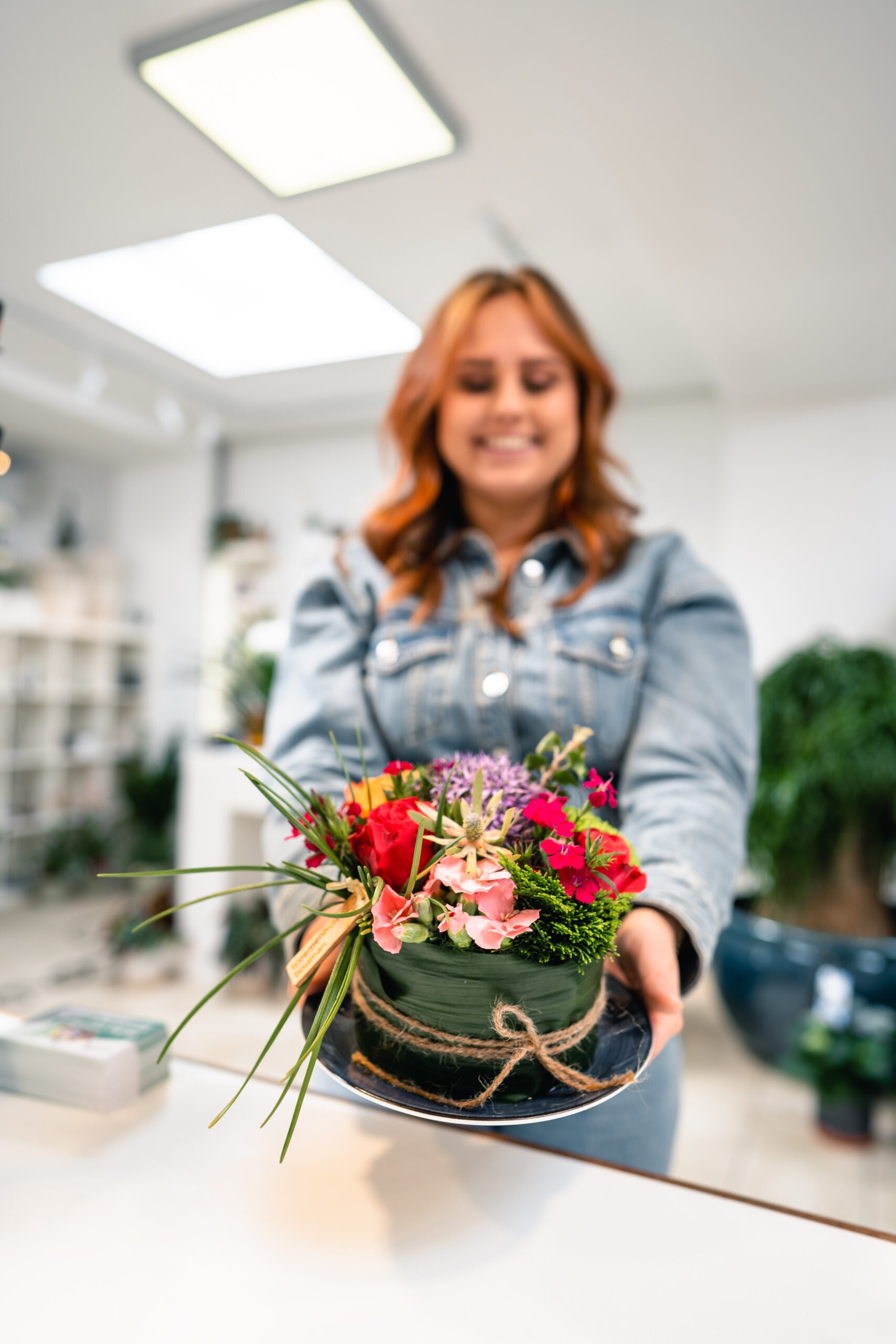 Bloemen taart