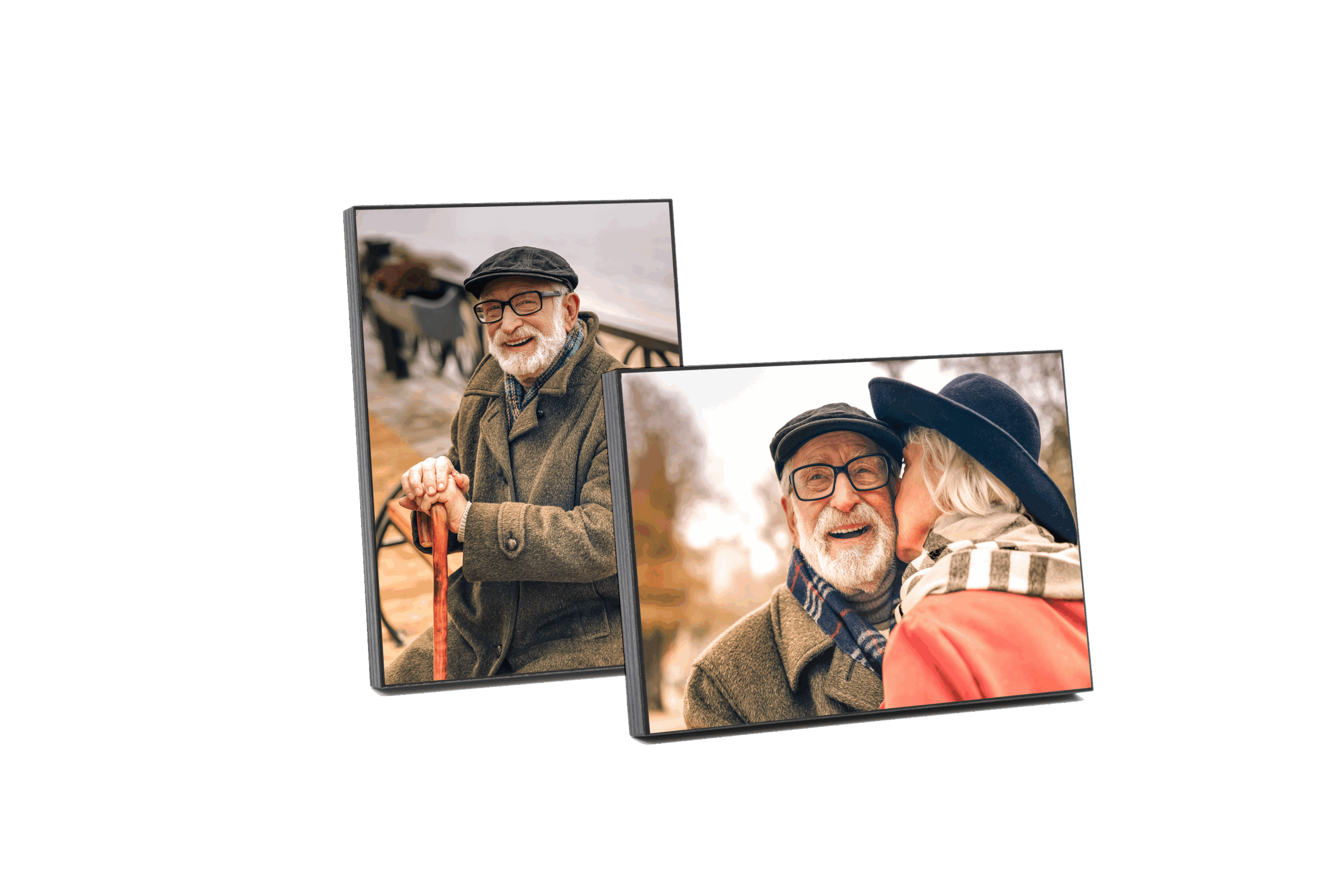 Peel & Stick houten fotopaneel